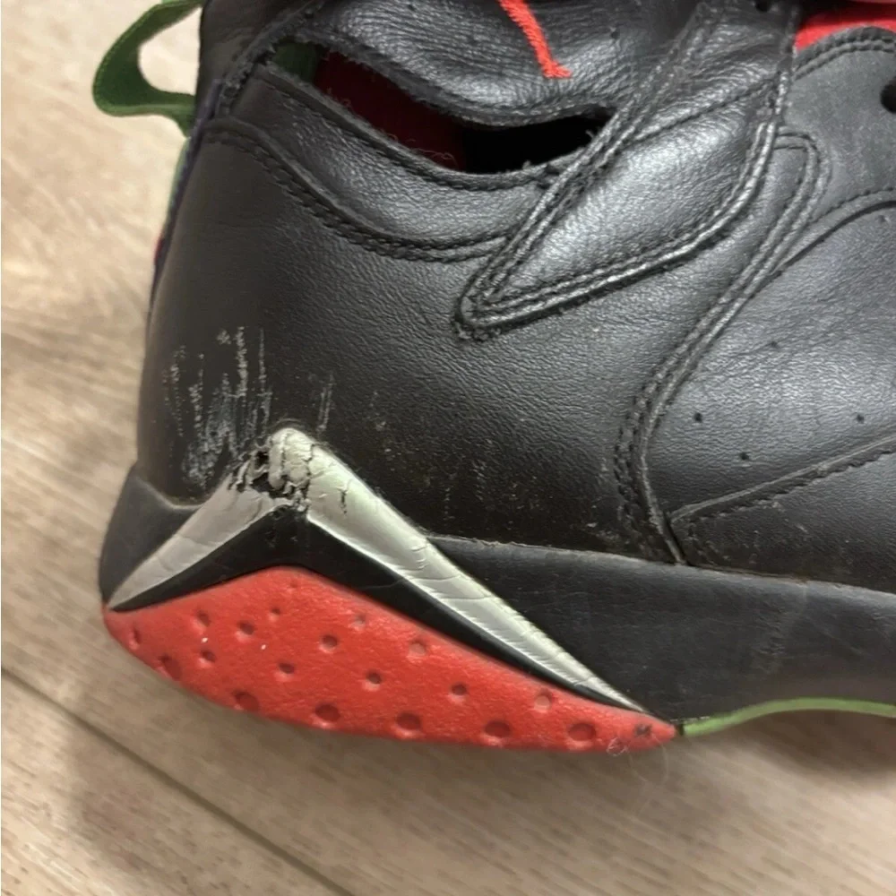 Size 11 - Nike Air Jordan 7 Retro Marvin The Martian 2015 Black Red Purple Green